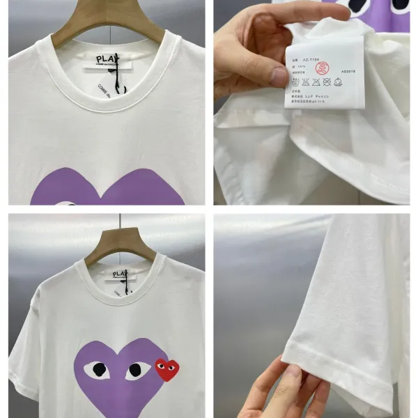 CDGP 【COMME DES GARCONS PLAY 公式旗艦店】 コム デ ギャルソン プレイ   Tシャツご好評に付き再入荷！