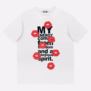 CDGP 【COMME DES GARCONS PLAY  公式旗艦店】コム デ ギャルソン プレイ   Tシャツご好評に付き再入荷！