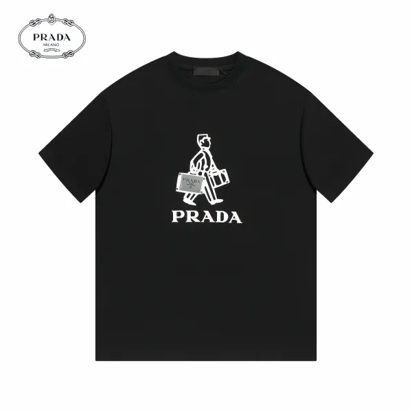 【PRADA 公式旗艦店】プラダ Tシャツ ご好評に付き再入荷!250213 【PRADA 公式旗艦店】プラダ Tシャツ ご好評に付き再入荷!250213