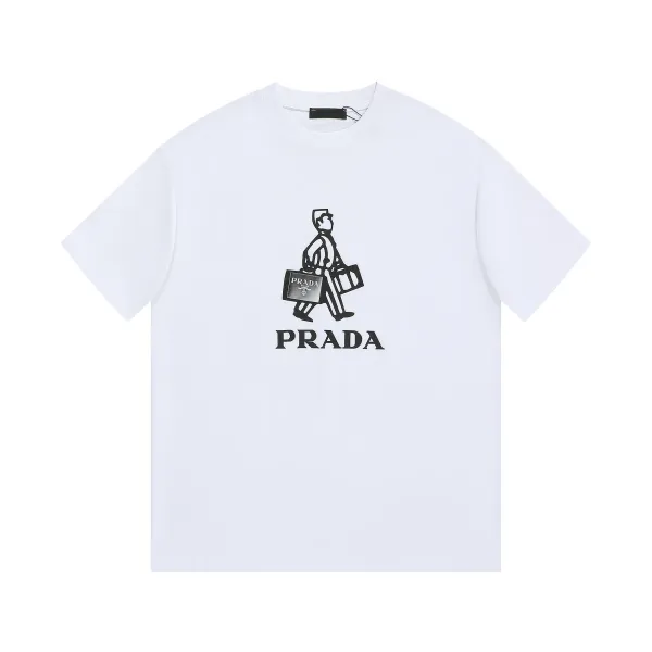 【PRADA 公式旗艦店】プラダ Tシャツ ご好評に付き再入荷!250213 【PRADA 公式旗艦店】プラダ Tシャツ ご好評に付き再入荷!250213