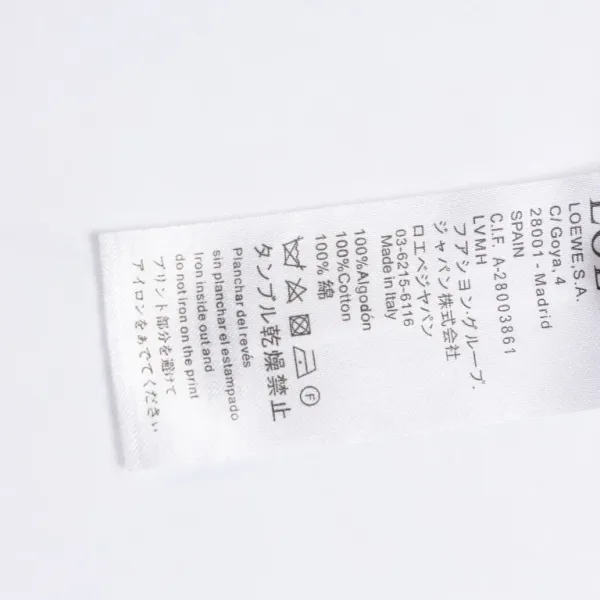 【LOEWE 公式旗艦店】ロエベ   Tシャツ ご好評に付き再入荷！250213