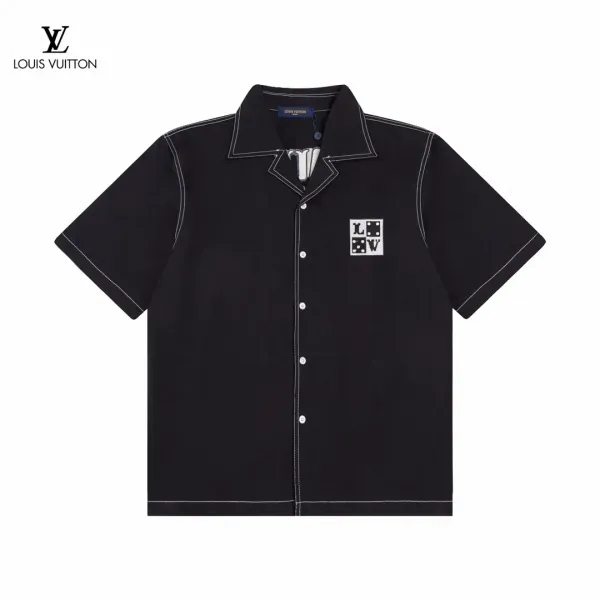 LV 【LOUIS VUITTON  公式旗艦店】ルイヴィトン 半袖シャツ ご好評に付き再入荷 240716