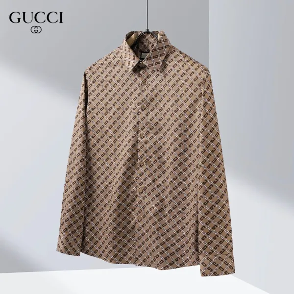 【GUCCI  公式旗艦店】グッチ  シャツ ご好評に付き再入荷  250222