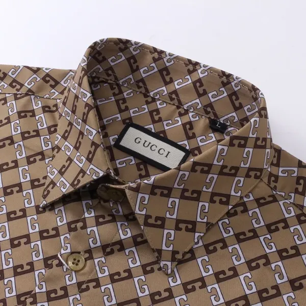 【GUCCI  公式旗艦店】グッチ  シャツ ご好評に付き再入荷  250222