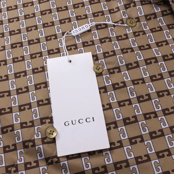 【GUCCI  公式旗艦店】グッチ  シャツ ご好評に付き再入荷  250222