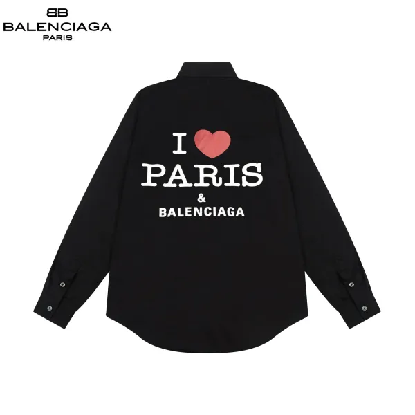 【BALENCIAGA 公式旗艦店】バレンシアガ  シャツ  ご好評に付き再入荷 240715