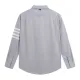【ThomBrowne  公式旗艦店】トムブラウン   シャツ ご好評に付き再入荷  250221