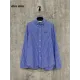 【Miumiu公式旗艦店】ミュウミュウ シャツ ご好評に付き再入荷 250219 【Miumiu公式旗艦店】ミュウミュウ シャツ ご好評に付き再入荷 250219