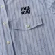 【Miumiu公式旗艦店】ミュウミュウ シャツ ご好評に付き再入荷 250219 【Miumiu公式旗艦店】ミュウミュウ シャツ ご好評に付き再入荷 250219