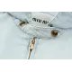 【Miumiu公式旗艦店】ミュウミュウ  シャツ ご好評に付き再入荷  250219
