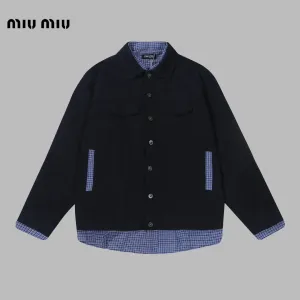 【Miumiu公式旗艦店】ミュウミュウ シャツ ご好評に付き再入荷 250219 【Miumiu公式旗艦店】ミュウミュウ シャツ ご好評に付き再入荷 250219