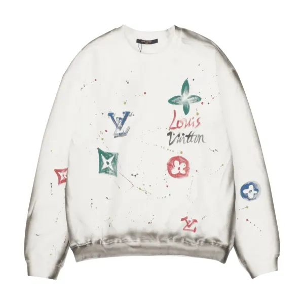 LV【LOUIS VUITTON 公式旗艦店】ルイヴィトン 丸首の衛衣 スウェット ご好評に付き再入荷!250110 LV【LOUIS VUITTON 公式旗艦店】ルイヴィトン 丸首の衛衣 スウェット ご好評に付き再入荷!250110