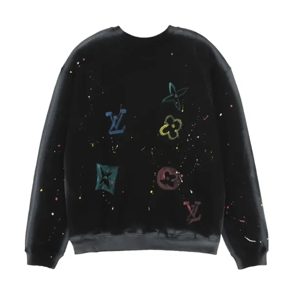 LV【LOUIS VUITTON 公式旗艦店】ルイヴィトン 丸首の衛衣 スウェット ご好評に付き再入荷!250110 LV【LOUIS VUITTON 公式旗艦店】ルイヴィトン 丸首の衛衣 スウェット ご好評に付き再入荷!250110