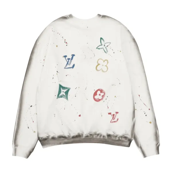 LV【LOUIS VUITTON 公式旗艦店】ルイヴィトン 丸首の衛衣 スウェット ご好評に付き再入荷!250110 LV【LOUIS VUITTON 公式旗艦店】ルイヴィトン 丸首の衛衣 スウェット ご好評に付き再入荷!250110