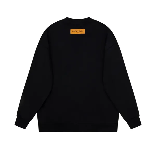 LV【LOUIS VUITTON  公式旗艦店】ルイヴィトン 丸首の衛衣 スウェット ご好評に付き再入荷！250110