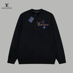 LV【LOUIS VUITTON 公式旗艦店】ルイヴィトン 丸首の衛衣 スウェット ご好評に付き再入荷!250110 LV【LOUIS VUITTON 公式旗艦店】ルイヴィトン 丸首の衛衣 スウェット ご好評に付き再入荷!250110