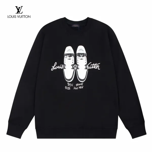 LV【LOUIS VUITTON 公式旗艦店】ルイヴィトン 丸首の衛衣 スウェット ご好評に付き再入荷!241217 LV【LOUIS VUITTON 公式旗艦店】ルイヴィトン 丸首の衛衣 スウェット ご好評に付き再入荷!241217
