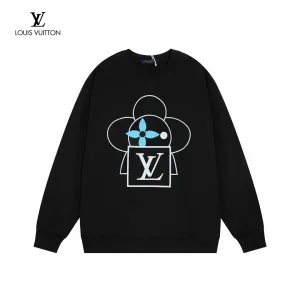 LV【LOUIS VUITTON 公式旗艦店】ルイヴィトン 丸首の衛衣 スウェット ご好評に付き再入荷!241217 LV【LOUIS VUITTON 公式旗艦店】ルイヴィトン 丸首の衛衣 スウェット ご好評に付き再入荷!241217