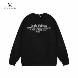 LV【LOUIS VUITTON 公式旗艦店】ルイヴィトン 丸首の衛衣 スウェット ご好評に付き再入荷!241217 LV【LOUIS VUITTON 公式旗艦店】ルイヴィトン 丸首の衛衣 スウェット ご好評に付き再入荷!241217