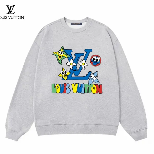 LV【LOUIS VUITTON 公式旗艦店】ルイヴィトン 丸首の衛衣 スウェット ご好評に付き再入荷!241217 LV【LOUIS VUITTON 公式旗艦店】ルイヴィトン 丸首の衛衣 スウェット ご好評に付き再入荷!241217