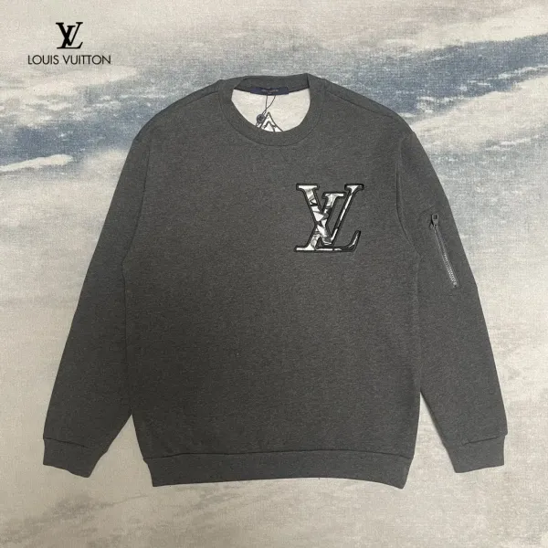 LV【LOUIS VUITTON  公式旗艦店】ルイヴィトン 丸首の衛衣 スウェット ご好評に付き再入荷！241217