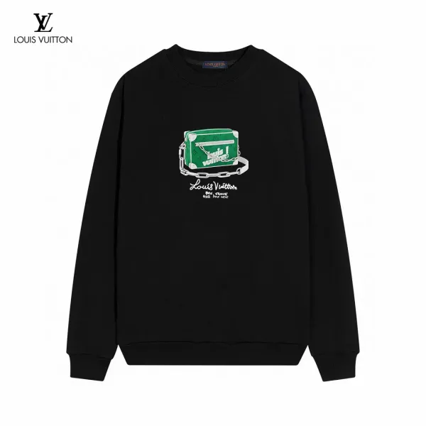 LV【LOUIS VUITTON 公式旗艦店】ルイヴィトン 丸首の衛衣 スウェット ご好評に付き再入荷! 241121 LV【LOUIS VUITTON 公式旗艦店】ルイヴィトン 丸首の衛衣 スウェット ご好評に付き再入荷! 241121