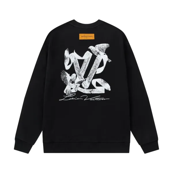 LV【LOUIS VUITTON 公式旗艦店】ルイヴィトン 丸首の衛衣 スウェット ご好評に付き再入荷! 241121 LV【LOUIS VUITTON 公式旗艦店】ルイヴィトン 丸首の衛衣 スウェット ご好評に付き再入荷! 241121