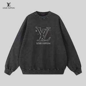 LV【LOUIS VUITTON 公式旗艦店】ルイヴィトン 丸首の衛衣 スウェットご好評に付き再入荷! 241121 LV【LOUIS VUITTON 公式旗艦店】ルイヴィトン 丸首の衛衣 スウェットご好評に付き再入荷! 241121