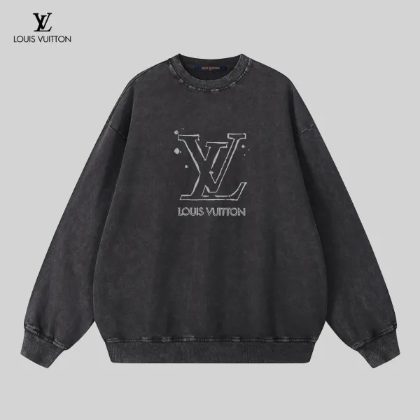 LV【LOUIS VUITTON 公式旗艦店】ルイヴィトン 丸首の衛衣 スウェットご好評に付き再入荷! 241121 LV【LOUIS VUITTON 公式旗艦店】ルイヴィトン 丸首の衛衣 スウェットご好評に付き再入荷! 241121