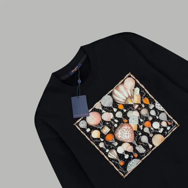 LV 【LOUIS VUITTON  公式旗艦店】ルイヴィトン 丸首の衛衣 スウェット ご好評に付き再入荷  240902