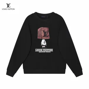 LV 【LOUIS VUITTON 公式旗艦店】ルイヴィトン 丸首の衛衣 スウェット ご好評に付き再入荷 240902 LV 【LOUIS VUITTON 公式旗艦店】ルイヴィトン 丸首の衛衣 スウェット ご好評に付き再入荷 240902