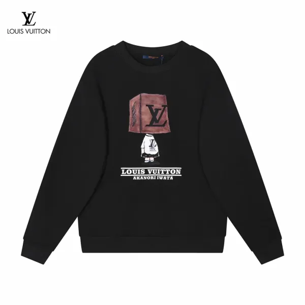 LV 【LOUIS VUITTON 公式旗艦店】ルイヴィトン 丸首の衛衣 スウェット ご好評に付き再入荷 240902 LV 【LOUIS VUITTON 公式旗艦店】ルイヴィトン 丸首の衛衣 スウェット ご好評に付き再入荷 240902