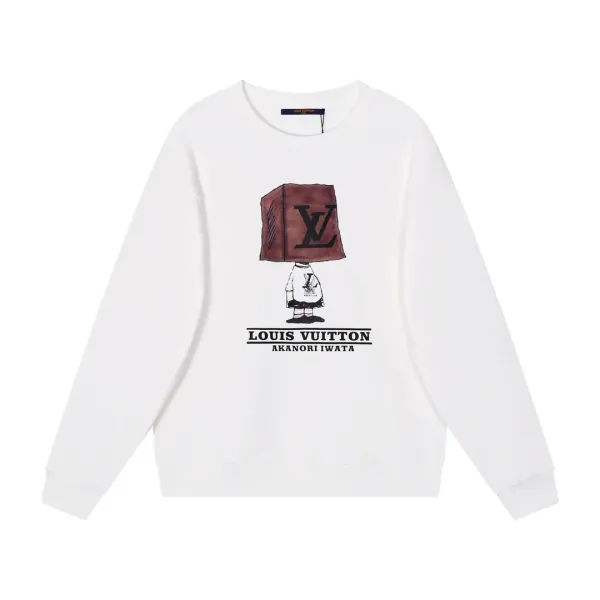 LV 【LOUIS VUITTON 公式旗艦店】ルイヴィトン 丸首の衛衣 スウェット ご好評に付き再入荷 240902 LV 【LOUIS VUITTON 公式旗艦店】ルイヴィトン 丸首の衛衣 スウェット ご好評に付き再入荷 240902