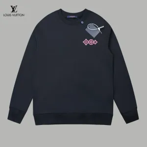 LV 【LOUIS VUITTON 公式旗艦店】ルイヴィトン 丸首の衛衣 スウェット ご好評に付き再入荷 240902 LV 【LOUIS VUITTON 公式旗艦店】ルイヴィトン 丸首の衛衣 スウェット ご好評に付き再入荷 240902
