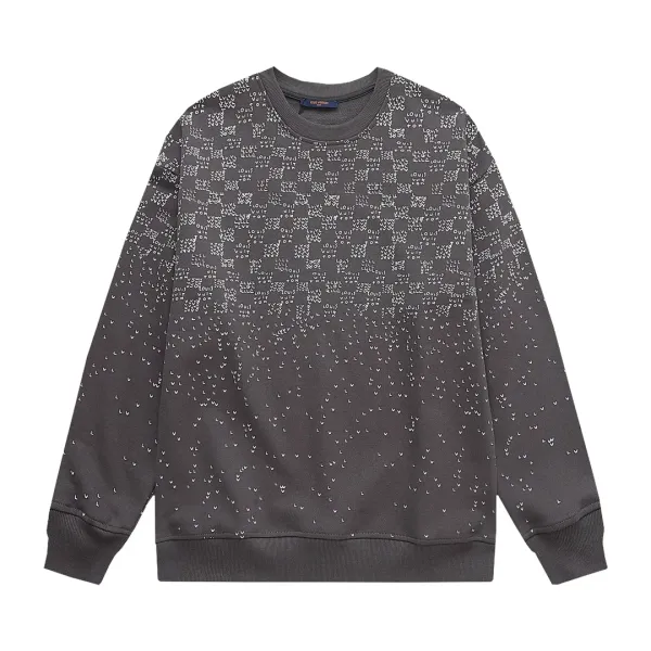 【LOUIS VUITTON  公式旗艦店】ルイヴィトン  丸首の衛衣 スウェットご好評に付き再入荷 240829