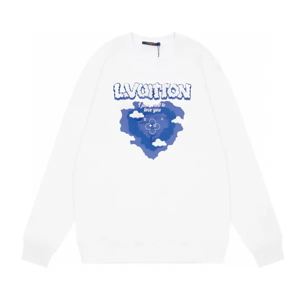 【LOUIS VUITTON 公式旗艦店】ルイヴィトン 丸首の衛衣 スウェットご好評に付き再入荷 240817