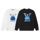 【LOUIS VUITTON  公式旗艦店】ルイヴィトン 丸首の衛衣 スウェット ご好評に付き再入荷 240808