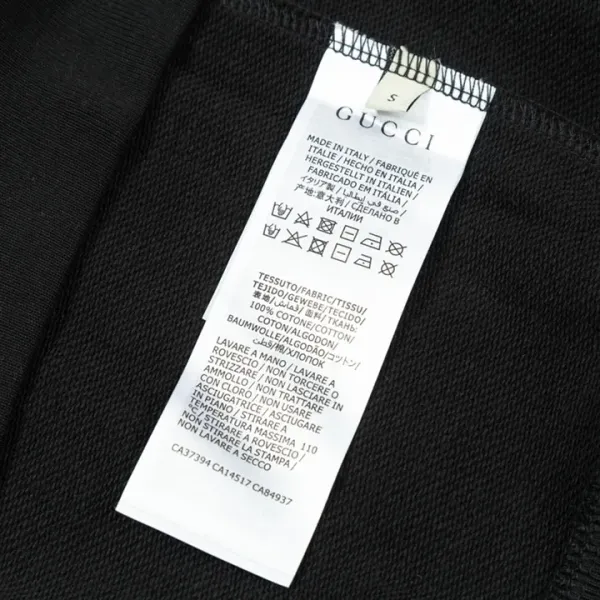【GUCCI  公式旗艦店】グッチ  丸首の衛衣 スウェットご好評に付き再入荷！250110