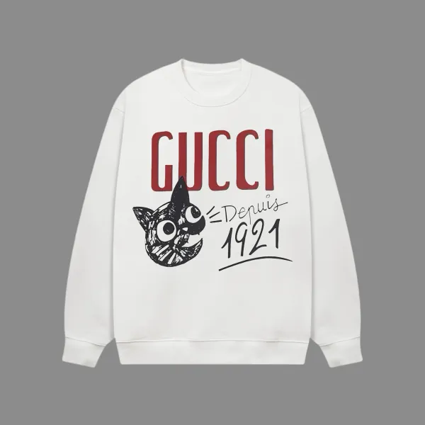 【GUCCI 公式旗艦店】グッチ 丸首の衛衣 スウェットご好評に付き再入荷!250110 【GUCCI 公式旗艦店】グッチ 丸首の衛衣 スウェットご好評に付き再入荷!250110