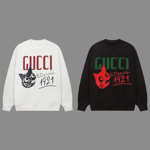 【GUCCI 公式旗艦店】グッチ 丸首の衛衣 スウェットご好評に付き再入荷!250110 【GUCCI 公式旗艦店】グッチ 丸首の衛衣 スウェットご好評に付き再入荷!250110