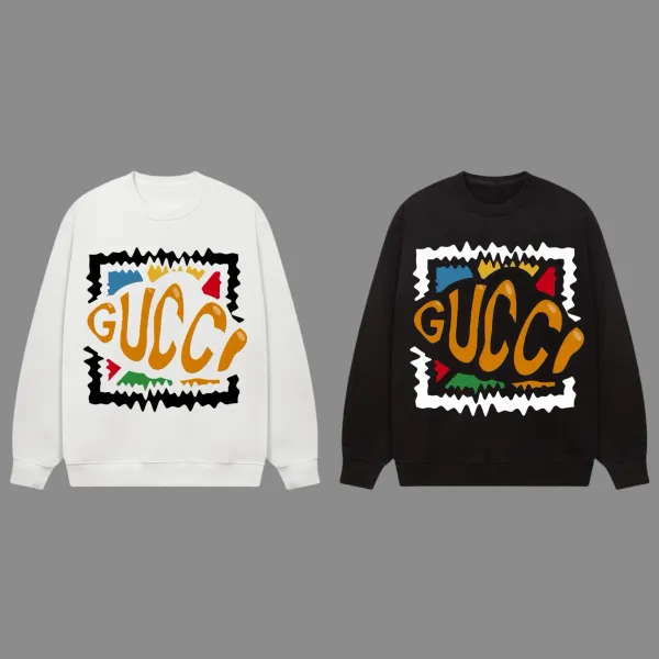 【GUCCI  公式旗艦店】グッチ 丸首の衛衣 スウェットご好評に付き再入荷！250110