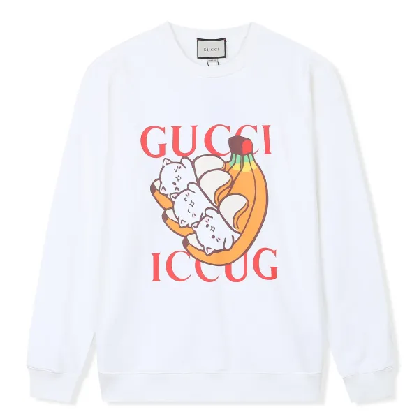 【GUCCI 公式旗艦店】グッチ 丸首の衛衣 スウェットご好評に付き再入荷 240902 【GUCCI 公式旗艦店】グッチ 丸首の衛衣 スウェットご好評に付き再入荷 240902