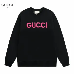 【GUCCI  公式旗艦店】グッチ 丸首の衛衣 スウェットご好評に付き再入荷 240828