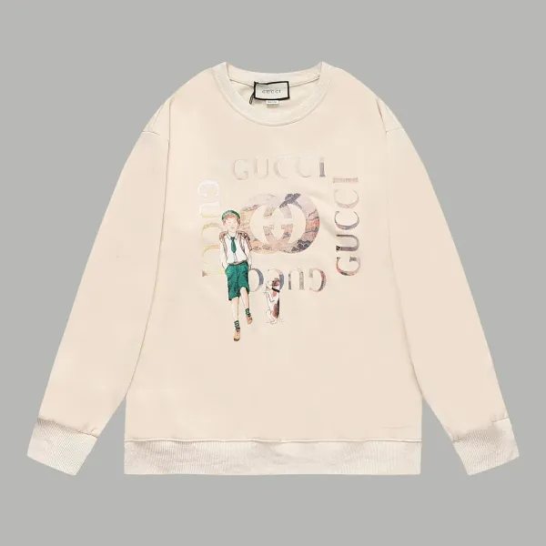 【GUCCI 公式旗艦店】グッチ 丸首の衛衣 スウェットご好評に付き再入荷 240811 【GUCCI 公式旗艦店】グッチ 丸首の衛衣 スウェットご好評に付き再入荷 240811