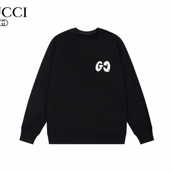 【GUCCI  公式旗艦店】グッチ 丸首の衛衣 スウェットご好評に付き再入荷 240811