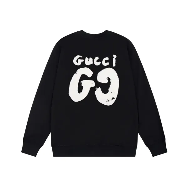 【GUCCI  公式旗艦店】グッチ 丸首の衛衣 スウェットご好評に付き再入荷 240811