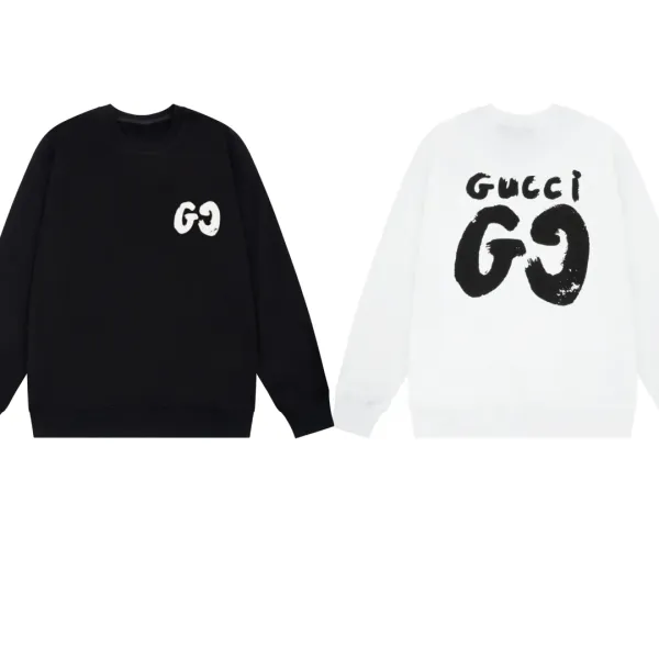 【GUCCI  公式旗艦店】グッチ 丸首の衛衣 スウェットご好評に付き再入荷 240811