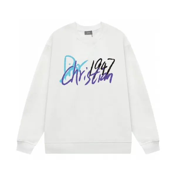 【DIOR 公式旗艦店】ディオール 丸首の衛衣 スウェット ご好評に付き再入荷!241121 【DIOR 公式旗艦店】ディオール 丸首の衛衣 スウェット ご好評に付き再入荷!241121