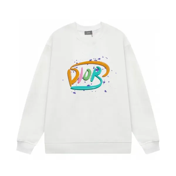 【DIOR 公式旗艦店】ディオール 丸首の衛衣 スウェット ご好評に付き再入荷!241121 【DIOR 公式旗艦店】ディオール 丸首の衛衣 スウェット ご好評に付き再入荷!241121