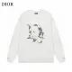 【DIOR  公式旗艦店】ディオール  丸首の衛衣 スウェット ご好評に付き再入荷！241121